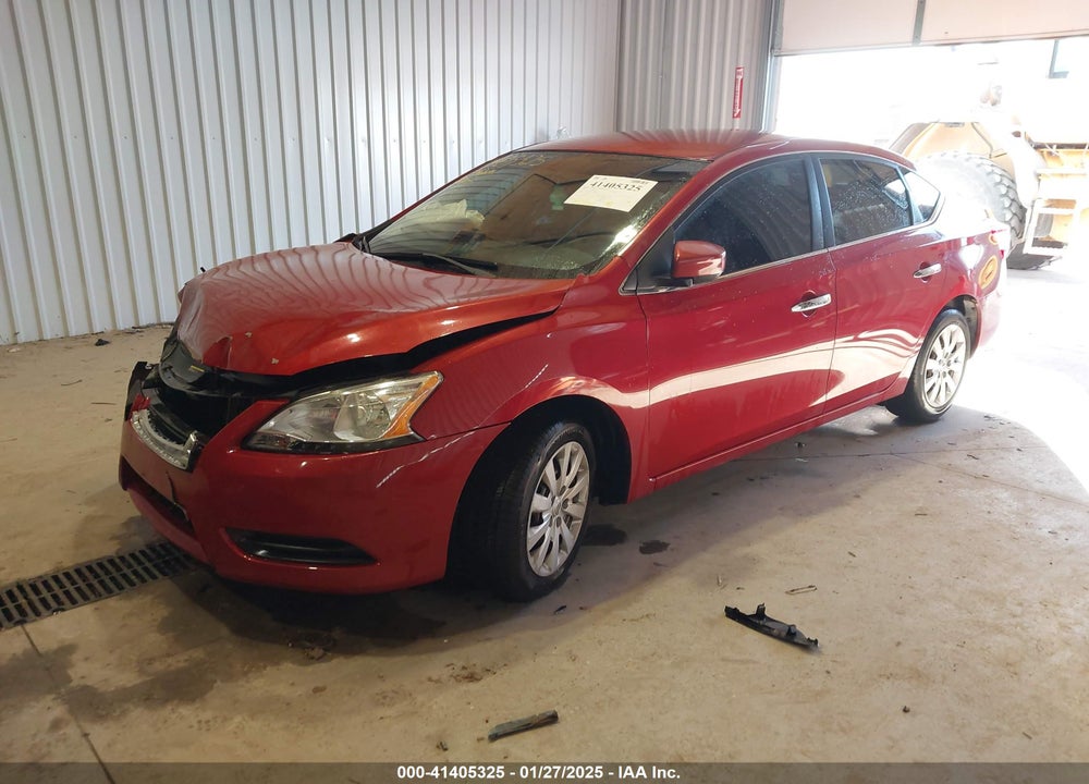 2014 NISSAN SENTRA VIN: 3N1AB7APXEL620872