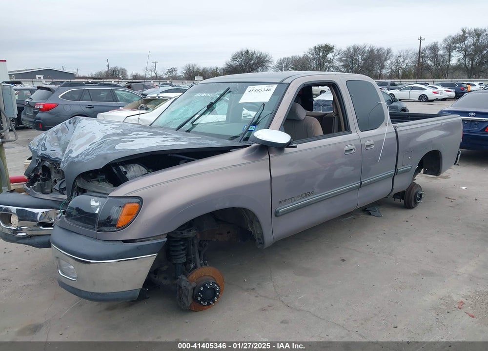 2002 TOYOTA TUNDRA SR5 V8 VIN: 5TBBT44112S294236