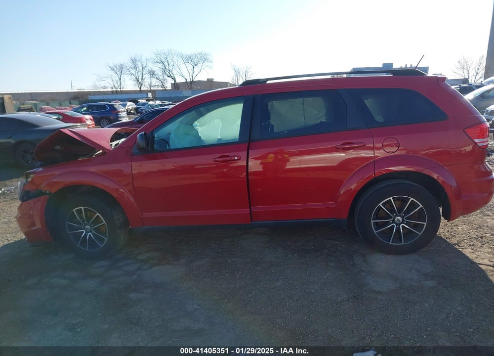 2018 DODGE JOURNEY SE VIN: 3C4PDCAB7JT236444