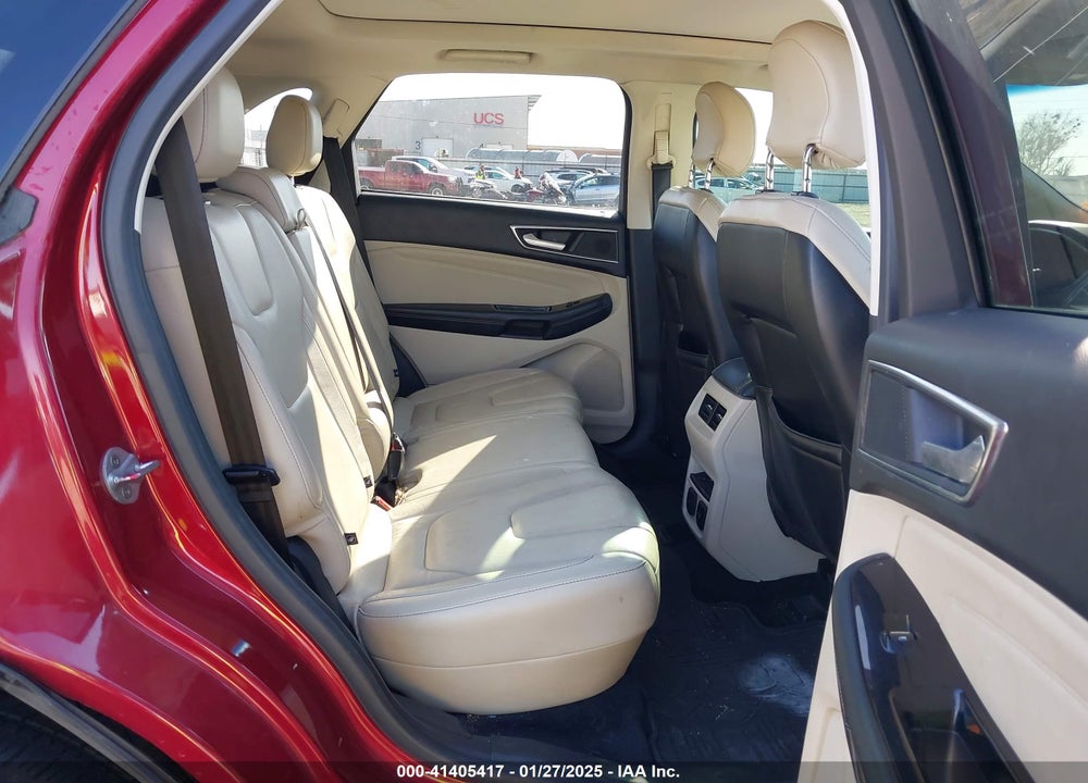 2015 FORD EDGE TITANIUM VIN: 2FMTK4K99FBB96257