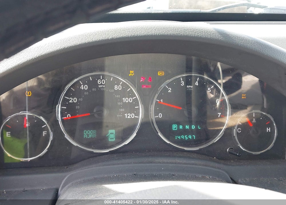 2008 JEEP LIBERTY LIMITED EDITION VIN: 1J8GP58K98W147416