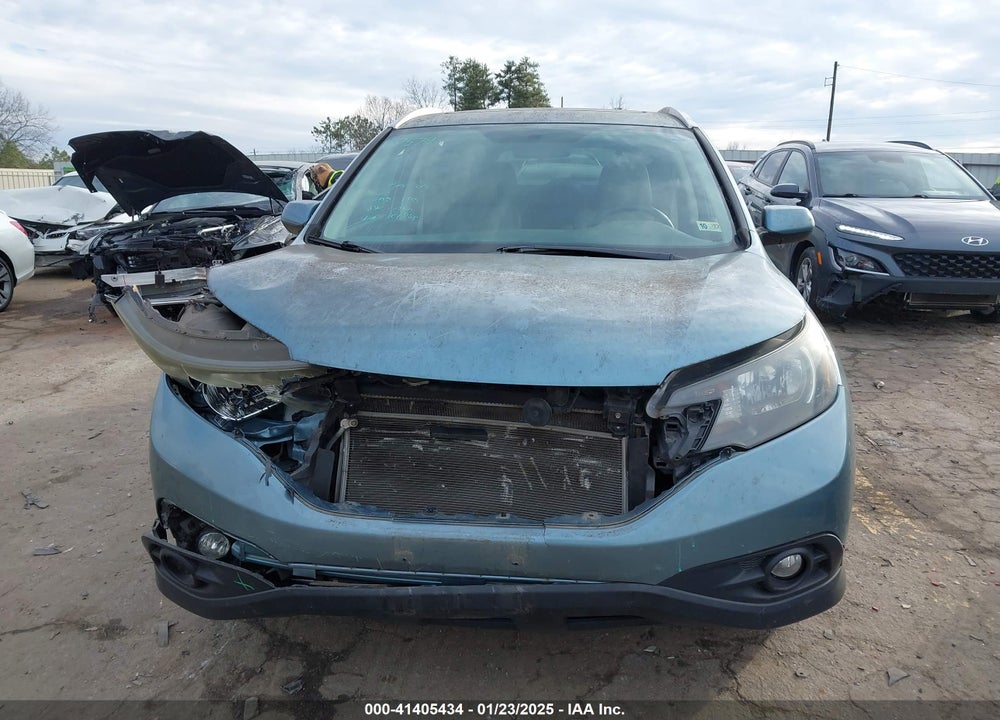 2013 HONDA CR-V EX-L VIN: 2HKRM3H75DH524767