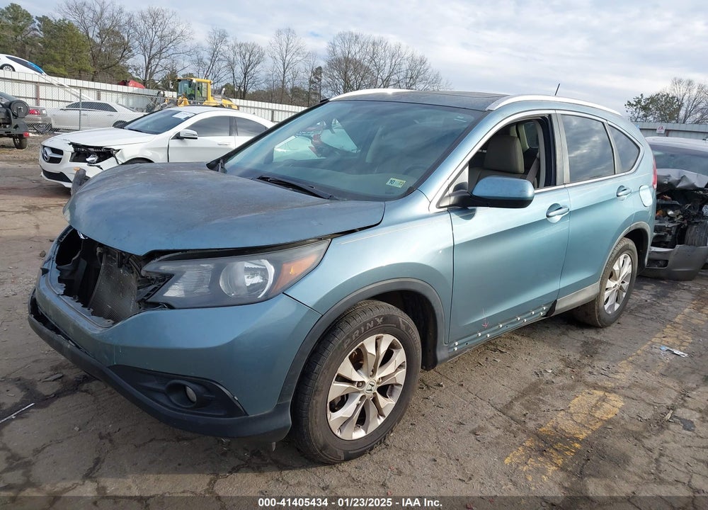 2013 HONDA CR-V EX-L VIN: 2HKRM3H75DH524767