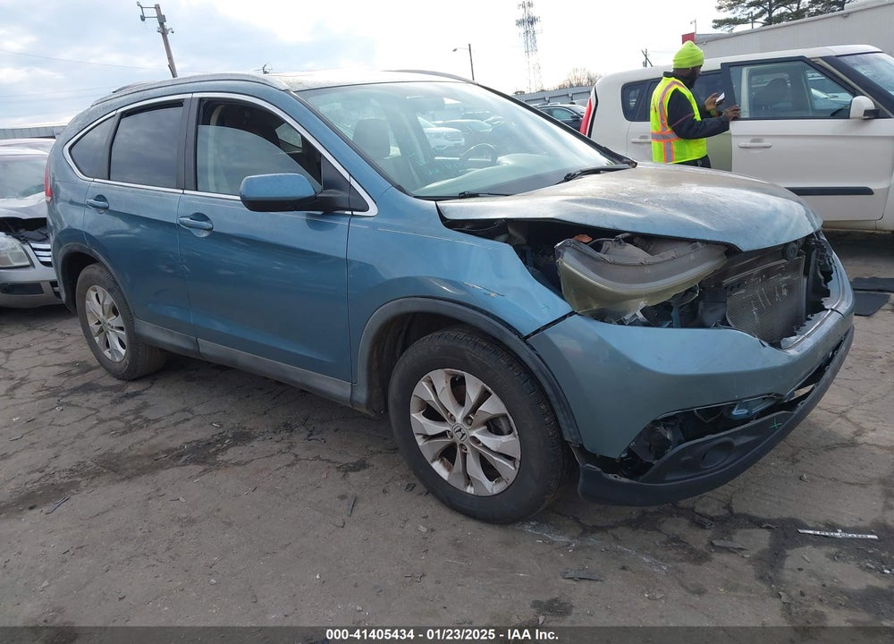 2013 HONDA CR-V EX-L VIN: 2HKRM3H75DH524767