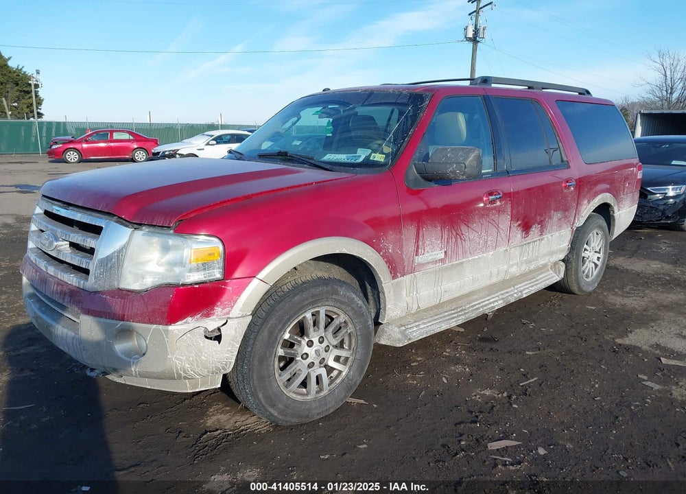 2007 FORD EXPEDITION EL EDDIE BAUER VIN: 1FMFK18547LA33162