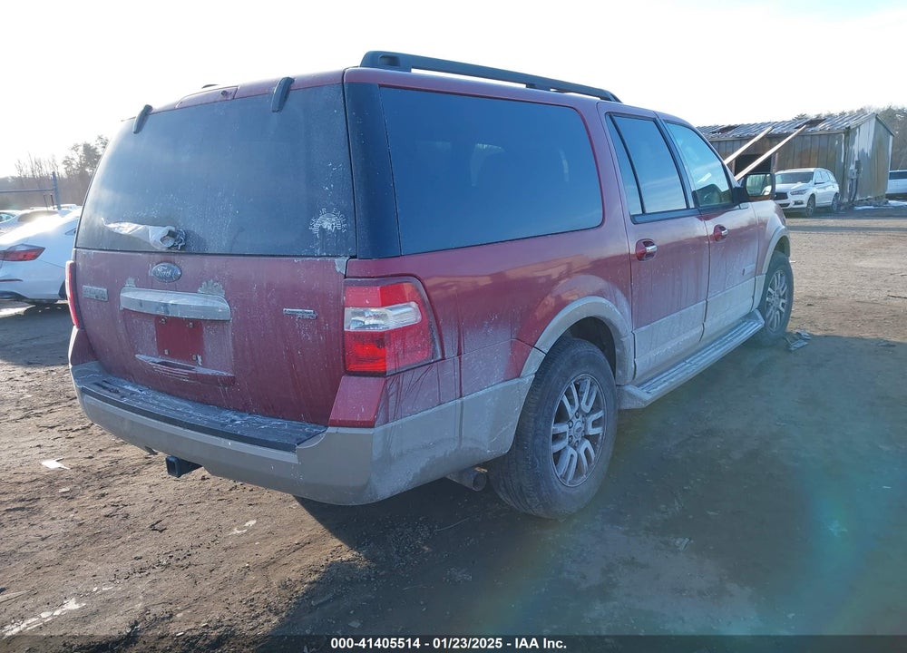 2007 FORD EXPEDITION EL EDDIE BAUER VIN: 1FMFK18547LA33162