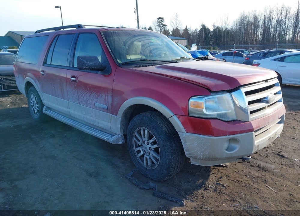2007 FORD EXPEDITION EL EDDIE BAUER VIN: 1FMFK18547LA33162