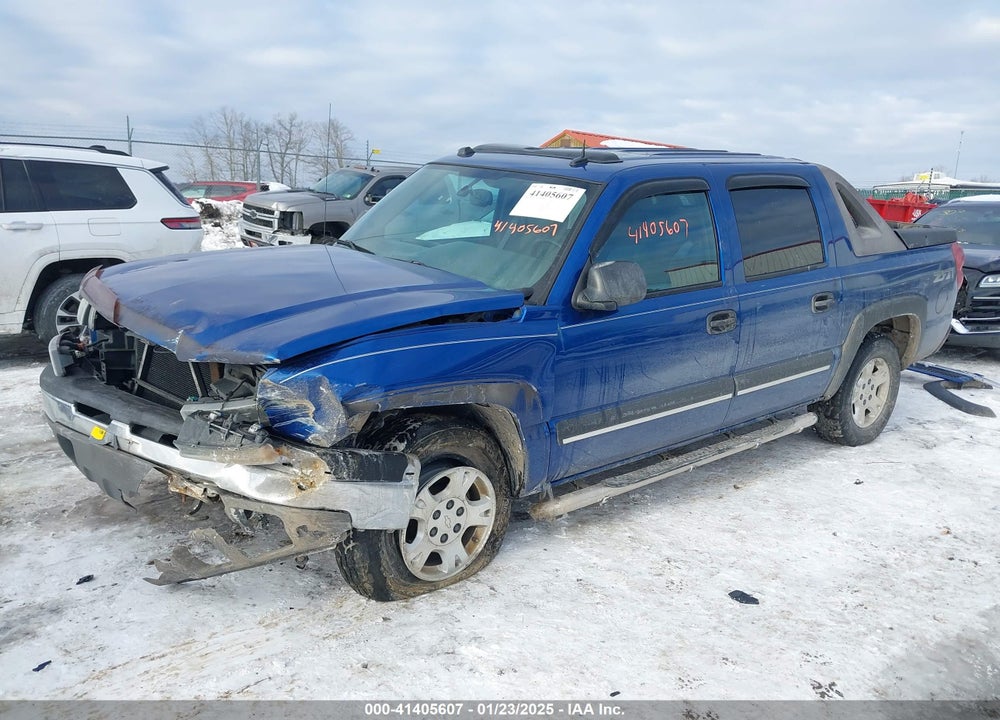 2004 CHEVROLET AVALANCHE 1500 VIN: 3GNEK12T74G127852