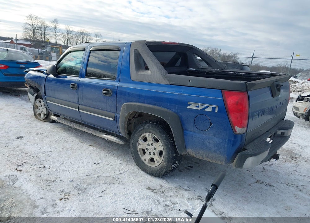 2004 CHEVROLET AVALANCHE 1500 VIN: 3GNEK12T74G127852