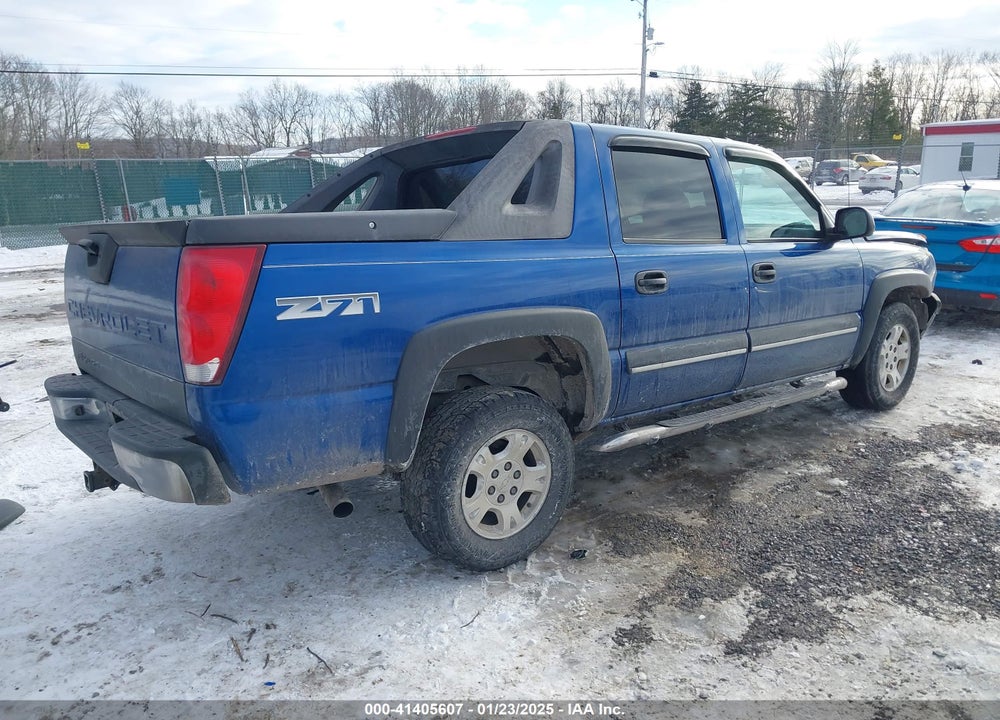2004 CHEVROLET AVALANCHE 1500 VIN: 3GNEK12T74G127852