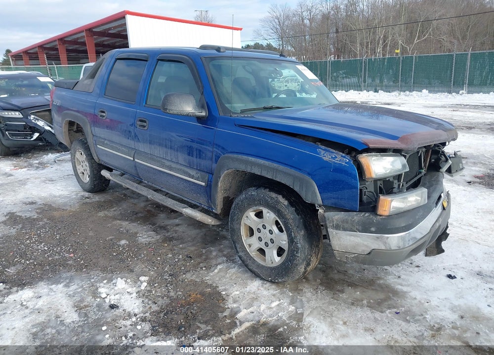 2004 CHEVROLET AVALANCHE 1500 VIN: 3GNEK12T74G127852