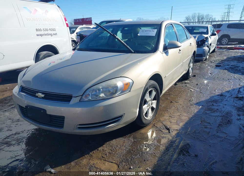 2008 CHEVROLET IMPALA VIN: 2G1WT58KX89216873