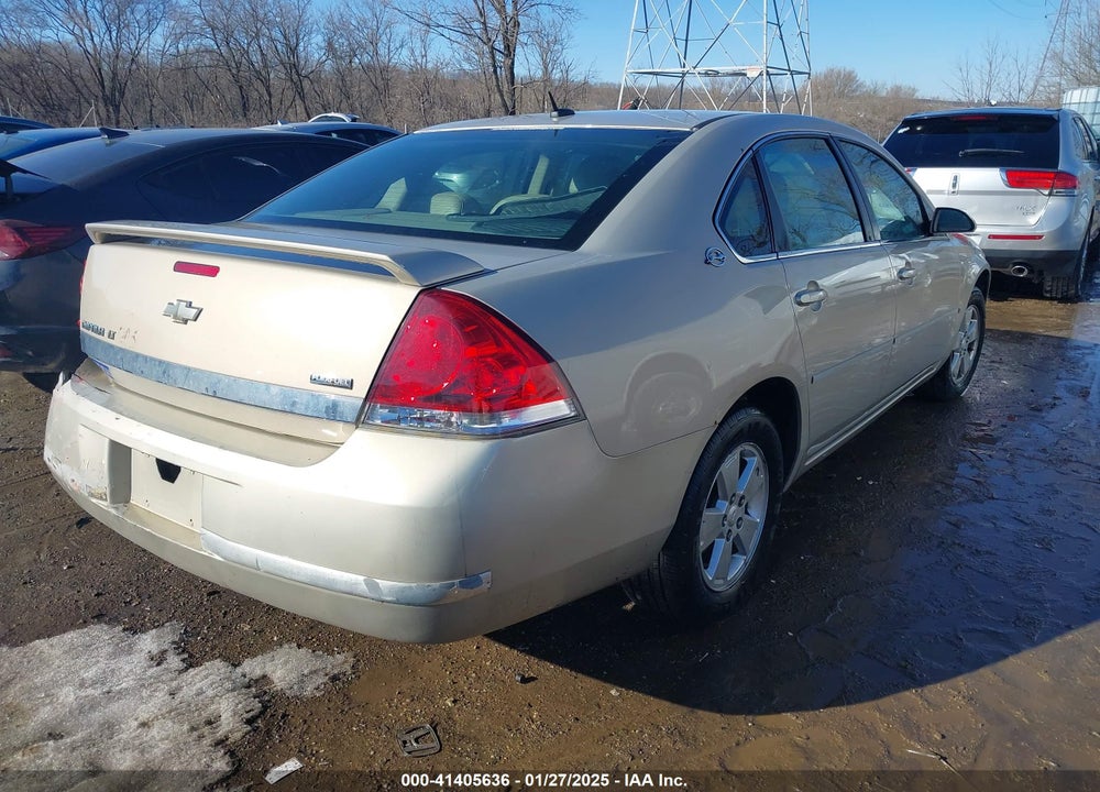 2008 CHEVROLET IMPALA VIN: 2G1WT58KX89216873