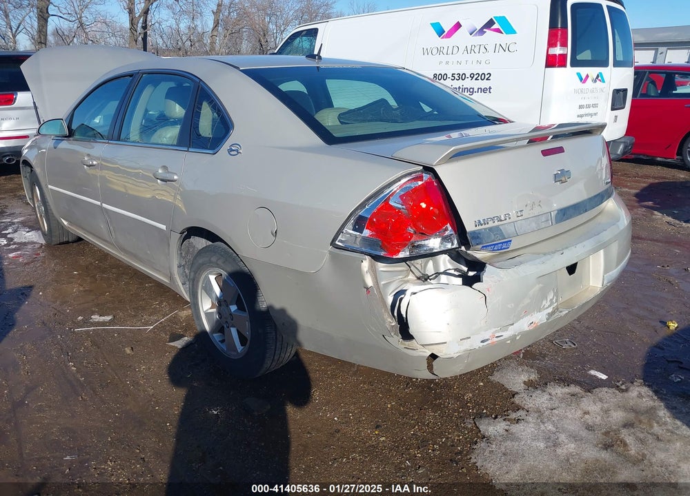 2008 CHEVROLET IMPALA VIN: 2G1WT58KX89216873