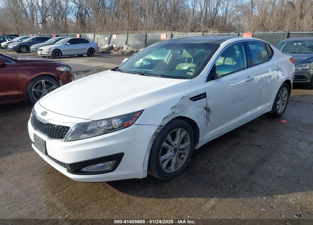 2011 KIA OPTIMA EX VIN: KNAGN4A78B5100367