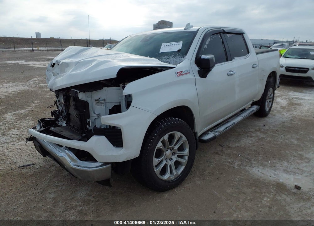 2022 CHEVROLET SILVERADO VIN: 1GCUDGED1NZ501007