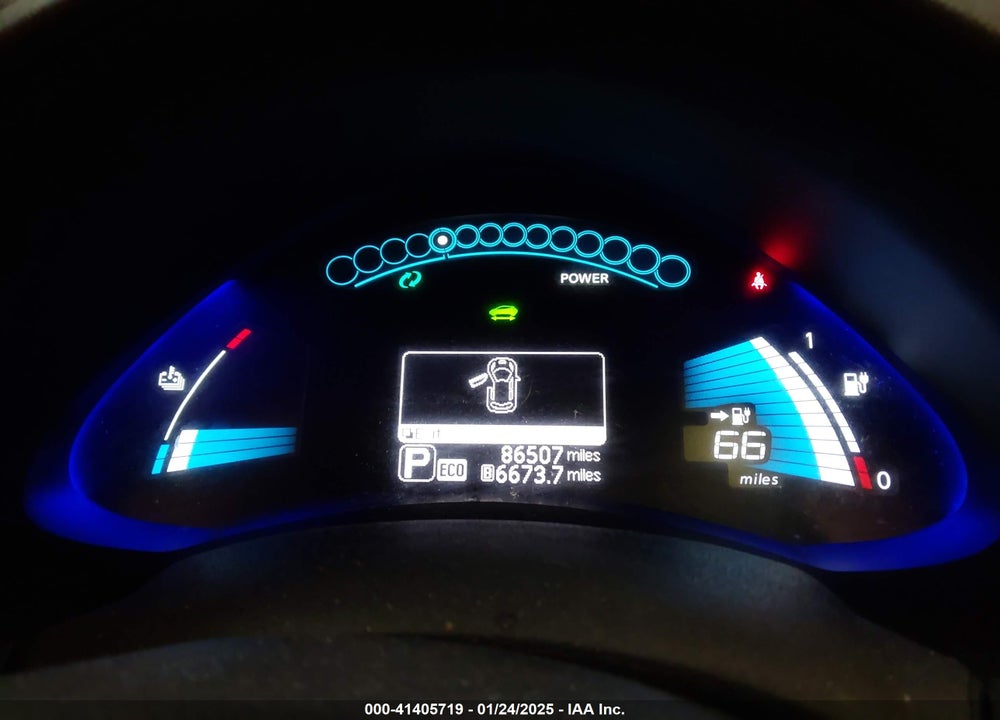 2014 NISSAN LEAF VIN: 1N4AZ0CPXEC335135