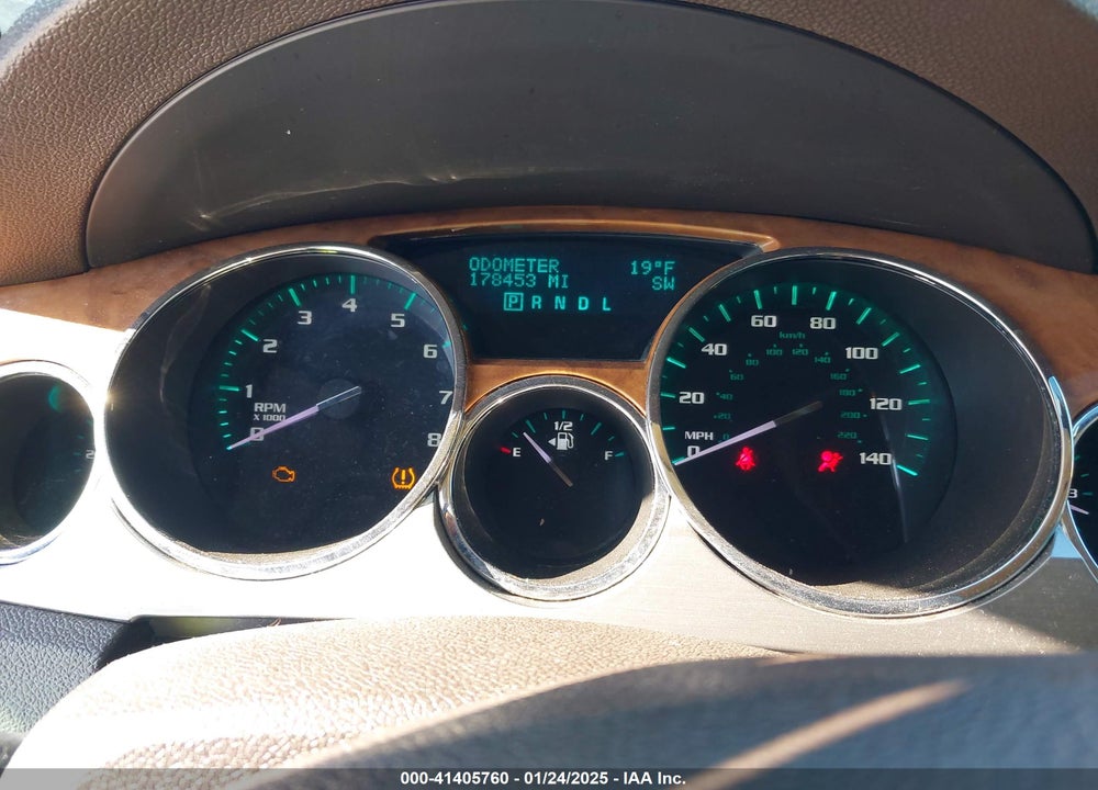 2012 BUICK ENCLAVE CONVENIENCE VIN: 5GAKRBED6CJ303967
