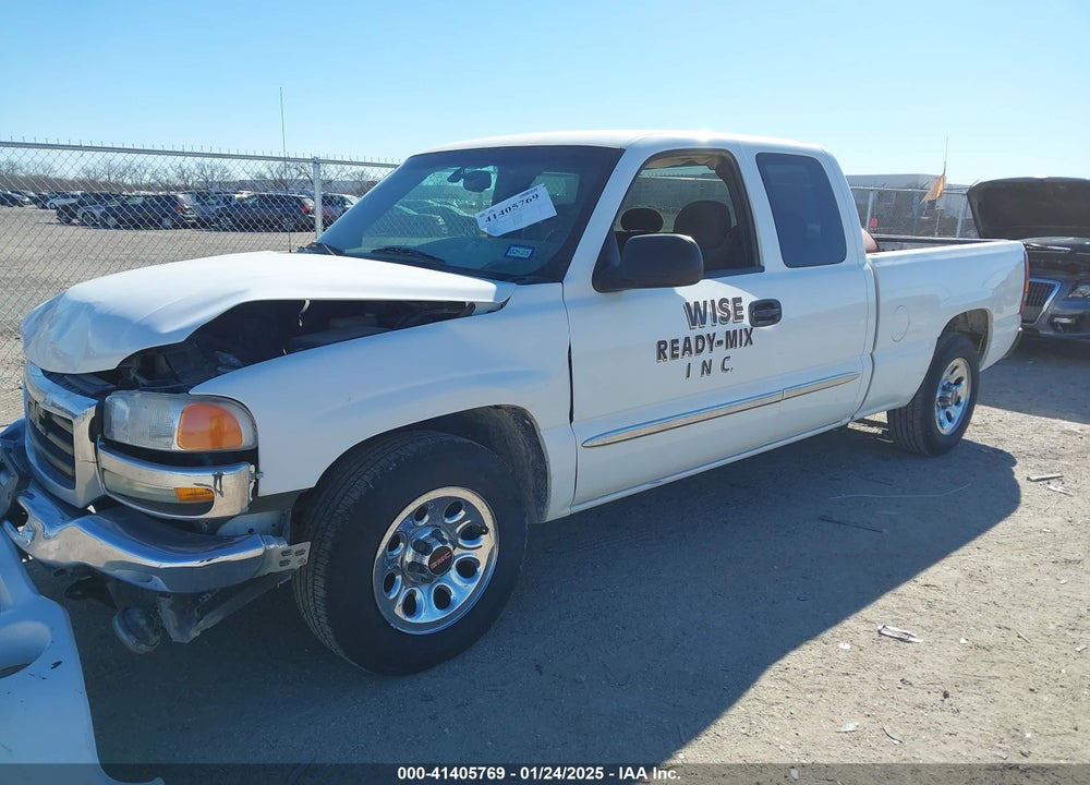 2007 GMC SIERRA 1500 CLASSIC VIN: 1GTEC19V07Z101398