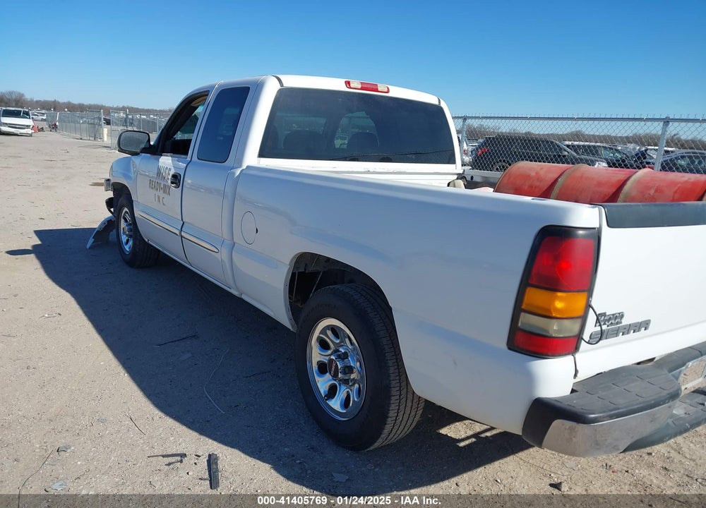 2007 GMC SIERRA 1500 CLASSIC VIN: 1GTEC19V07Z101398