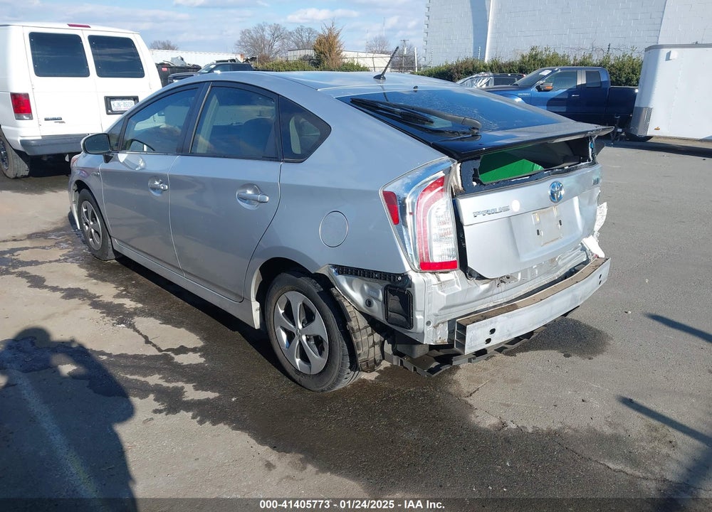 2012 TOYOTA PRIUS TWO VIN: JTDKN3DU7C5463544