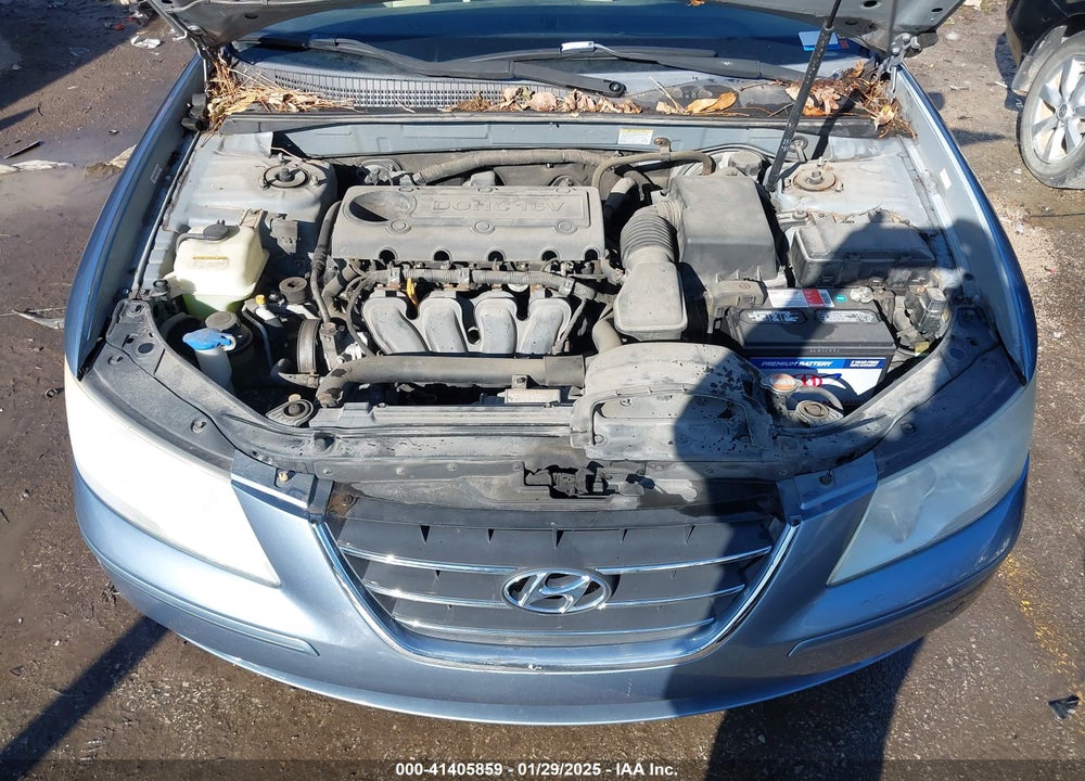 2009 HYUNDAI SONATA GLS VIN: 5NPET46C19H518320