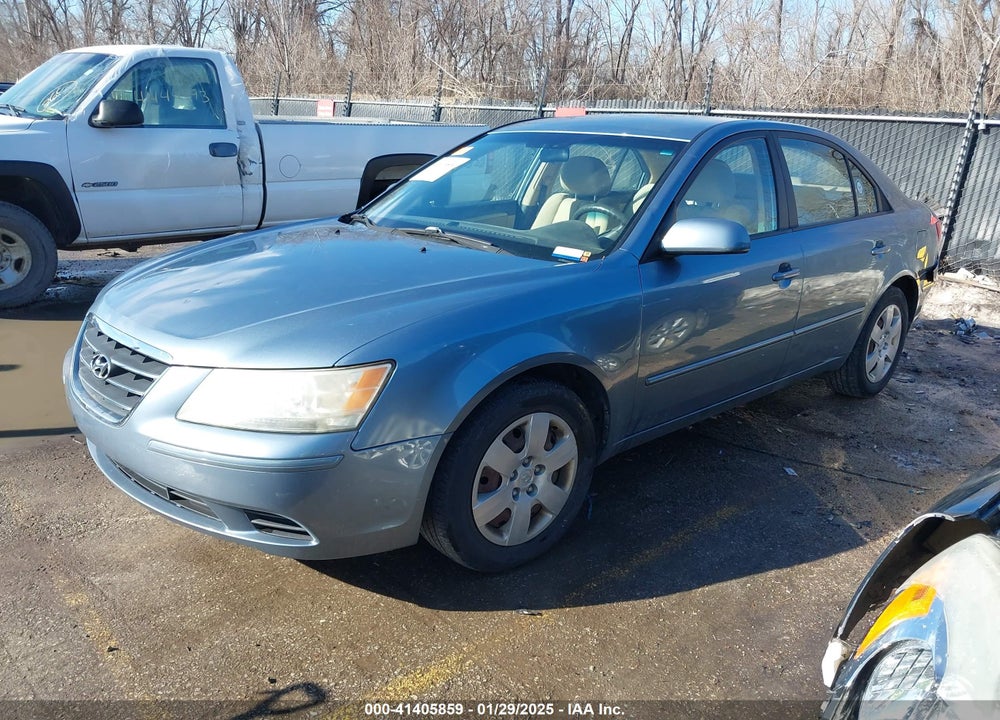 2009 HYUNDAI SONATA GLS VIN: 5NPET46C19H518320