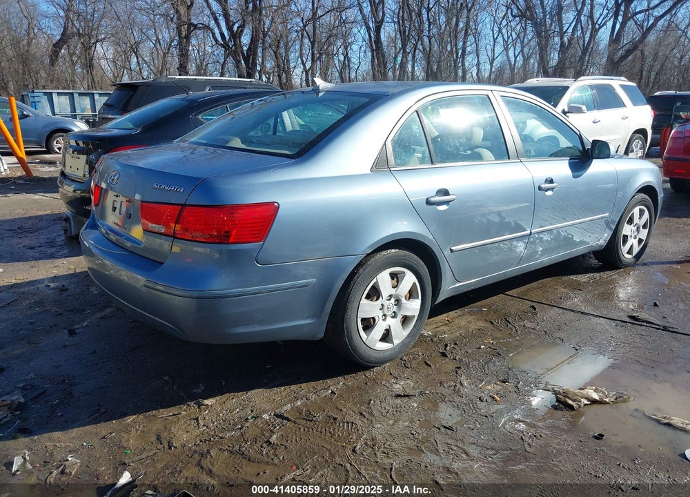 2009 HYUNDAI SONATA GLS VIN: 5NPET46C19H518320
