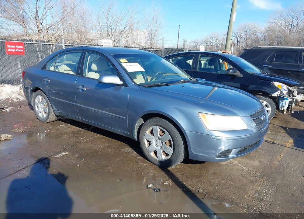 2009 HYUNDAI SONATA GLS VIN: 5NPET46C19H518320