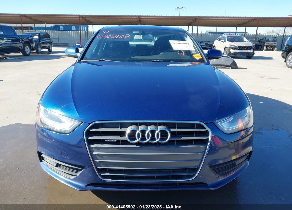 2013 AUDI A4 2.0T PREMIUM VIN: WAUBFAFLXDA174542