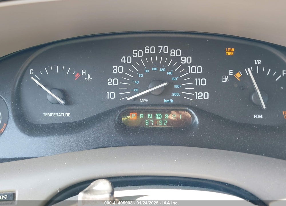 1999 BUICK CENTURY LIMITED VIN: 2G4WY52M8X1607726