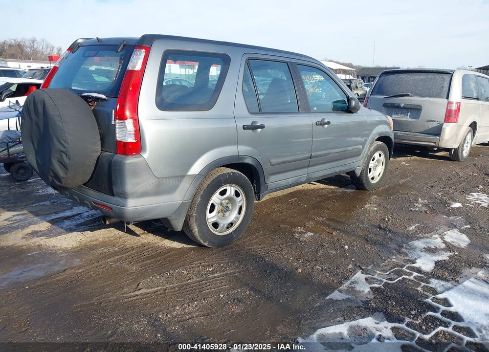 2006 HONDA CR-V LX VIN: SHSRD78516U438596