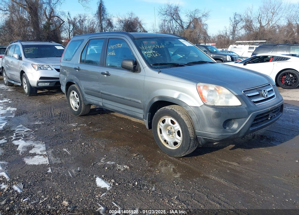 2006 HONDA CR-V LX VIN: SHSRD78516U438596