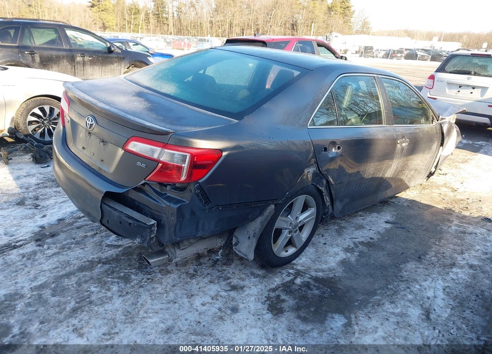 2012 TOYOTA CAMRY SE VIN: 4T1BF1FK9CU126257