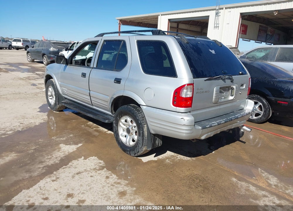 2002 ISUZU RODEO LS 3.2L V6/LSE 3.2L V6/S 3.2L V6 VIN: 4S2CK58WX24321556