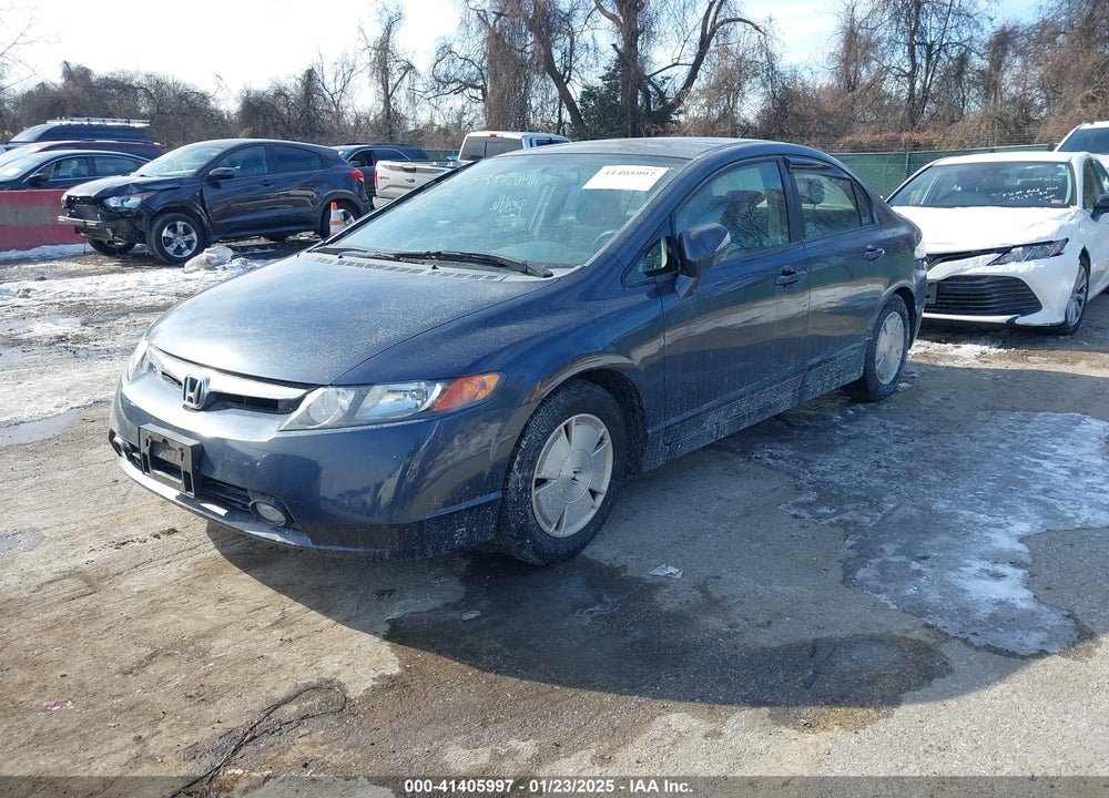 2008 HONDA CIVIC HYBRID VIN: JHMFA36248S030747