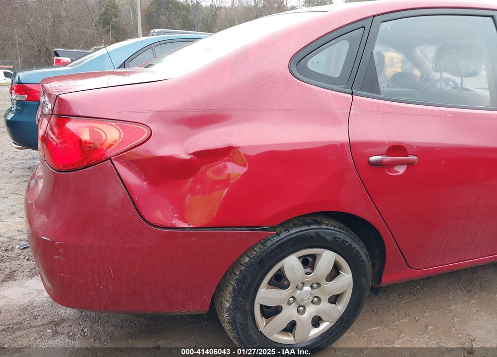 2007 HYUNDAI ELANTRA GLS/LIMITED/SE VIN: KMHDU46D67U081804