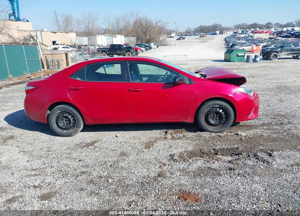 2015 TOYOTA COROLLA LE VIN: 2T1BURHE8FC287829