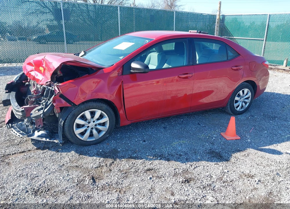 2015 TOYOTA COROLLA LE VIN: 2T1BURHE8FC287829