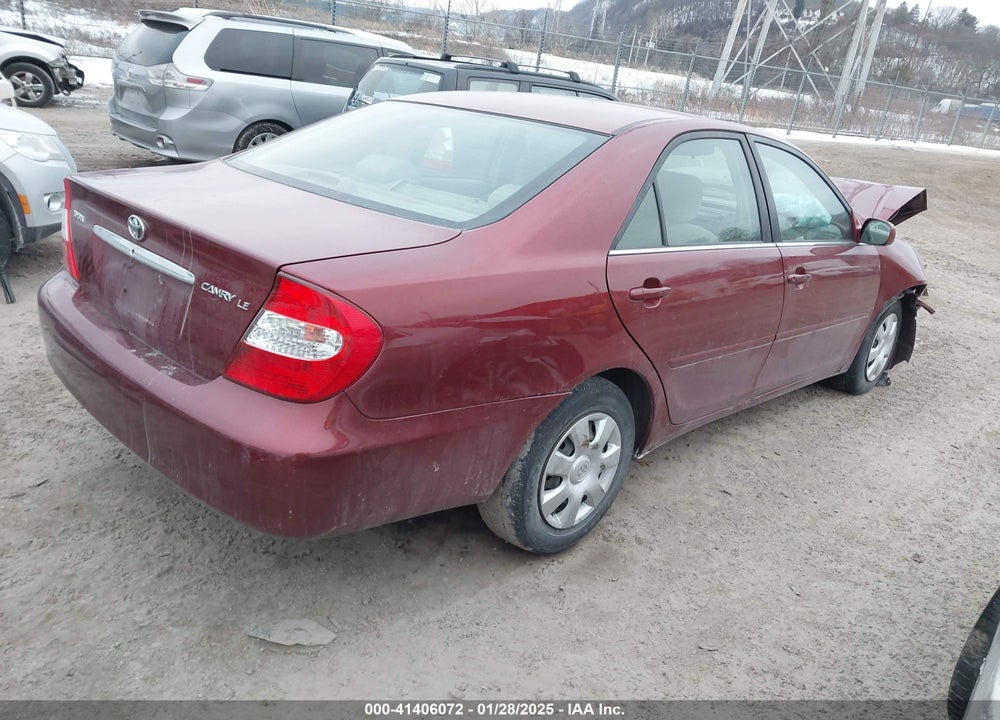 2003 TOYOTA CAMRY LE VIN: 4T1BE32K03U157370