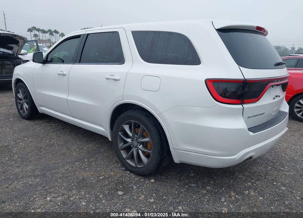 2017 DODGE DURANGO GT RWD VIN: 1C4RDHDGXHC904823