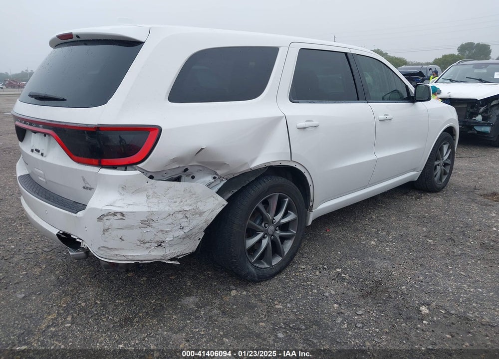 2017 DODGE DURANGO GT RWD VIN: 1C4RDHDGXHC904823