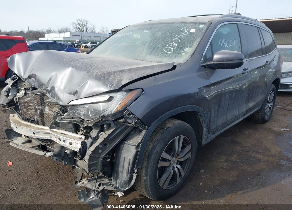 2017 HONDA PILOT EX-L VIN: 5FNYF6H51HB080362