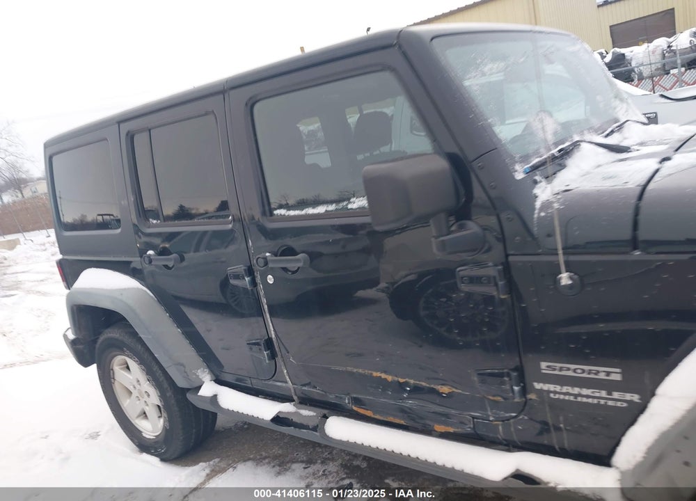 2011 JEEP WRANGLER UNLIMITED SPORT VIN: 1J4HA3H19BL564868