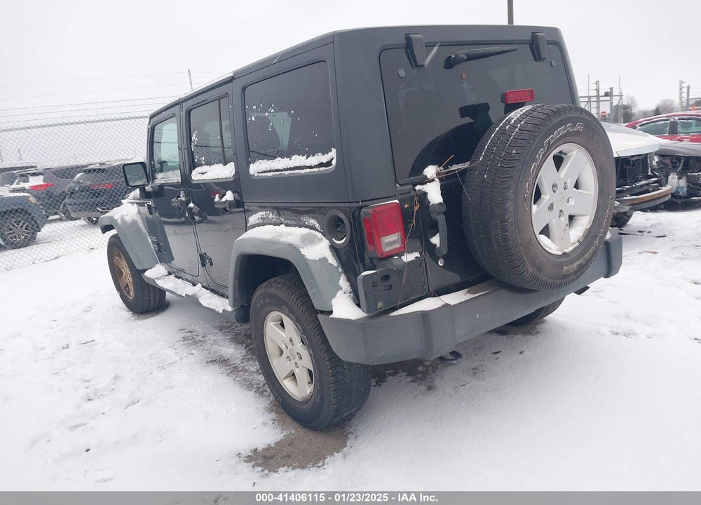 2011 JEEP WRANGLER UNLIMITED SPORT VIN: 1J4HA3H19BL564868