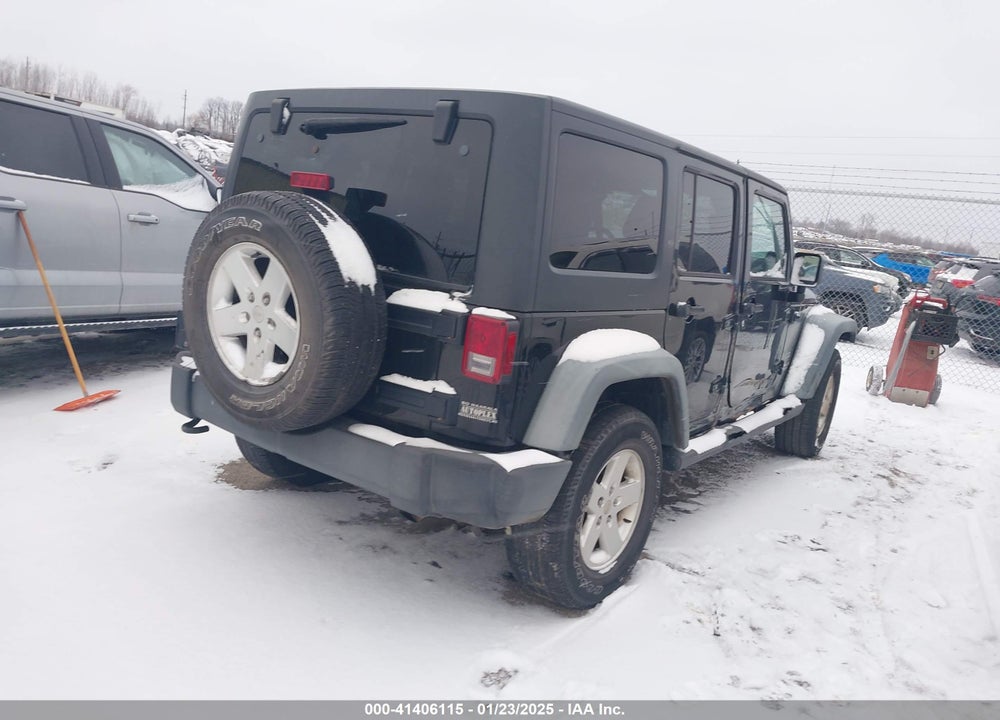 2011 JEEP WRANGLER UNLIMITED SPORT VIN: 1J4HA3H19BL564868