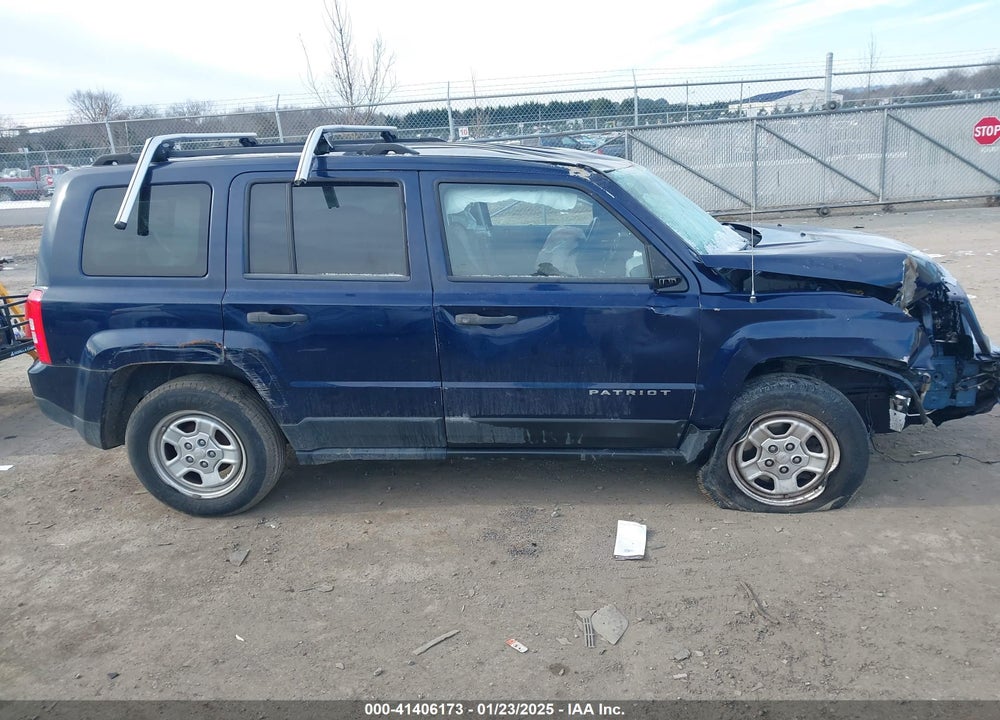 2012 JEEP PATRIOT SPORT VIN: 1C4NJPBB2CD612160