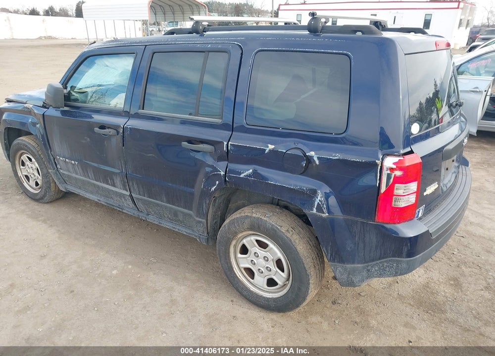 2012 JEEP PATRIOT SPORT VIN: 1C4NJPBB2CD612160