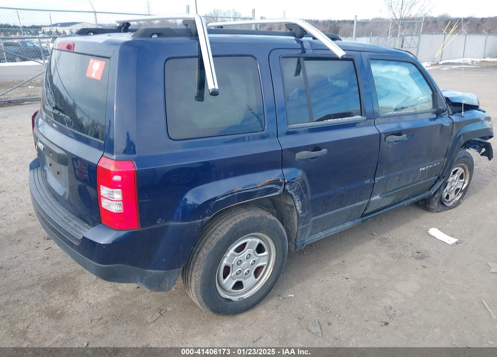 2012 JEEP PATRIOT SPORT VIN: 1C4NJPBB2CD612160