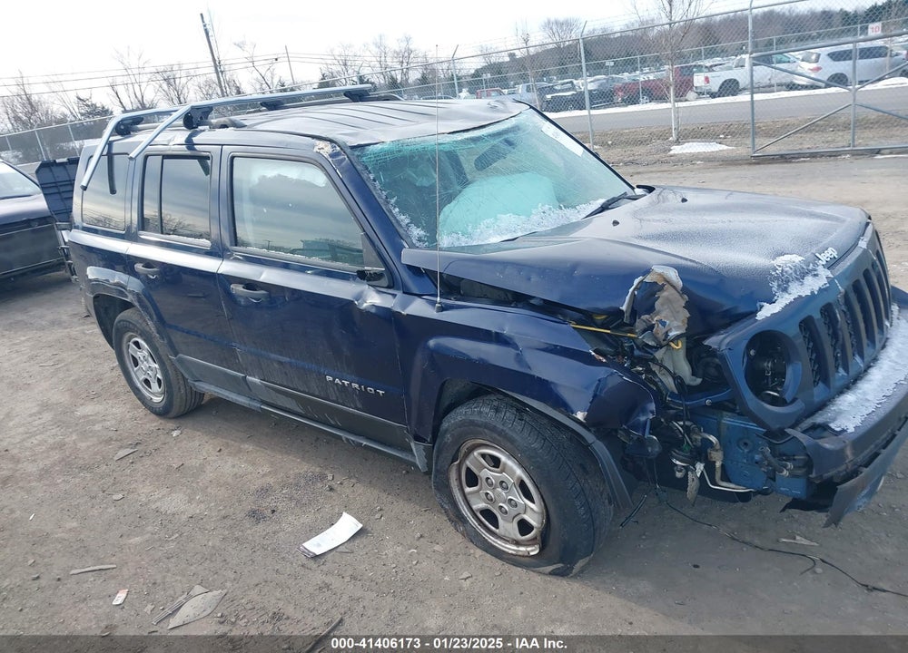 2012 JEEP PATRIOT SPORT VIN: 1C4NJPBB2CD612160